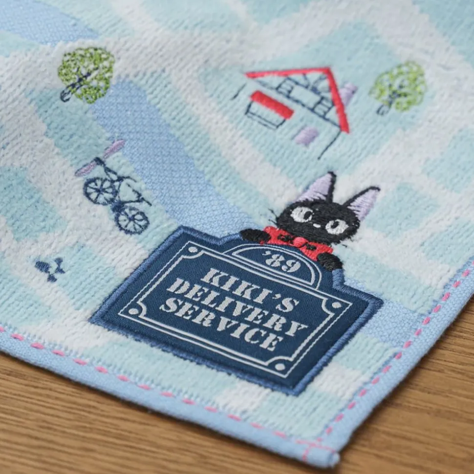 Mini Towel City Map 25X25 Cm - Kiki'S Delivery Service