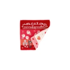 Mini Towel Pink Fruits Tea Time - Kiki'S Delivery Service 23 23 Cm