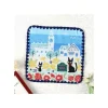 Mini Towel Streets Of Paris 25X25 Cm - Kiki'S Delivery Service