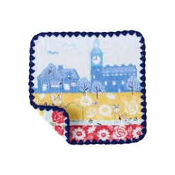 Mini Towel Streets Of Paris 25X25 Cm - Kiki'S Delivery Service