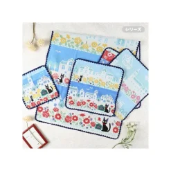 Mini Towel Streets Of Paris 25X25 Cm - Kiki'S Delivery Service