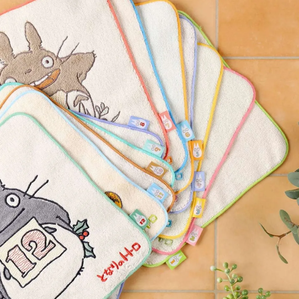 Mini Towel Totoro Birthday 4 25X25 Cm - My Neighbor Totoro