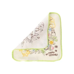 Mini Towel Totoro Bunch Of Spring Flowers 25X25 Cm - My Neighbor Toto