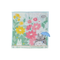 Mini Towel Totoro Flower Fields 25X25 Cm - My Neighbor Totoro