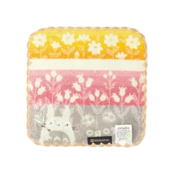 Mini Towel Totoro Wild Flowers 25X25 Cm - My Neighbor Totoro