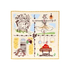 Mini Towel Townfolks Of Castle 25X25 Cm - Howl'S Moving Castle