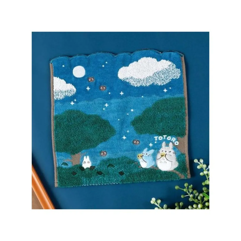 Mini Towel Under The Moon 25X25 Cm - My Neighbor Totoro