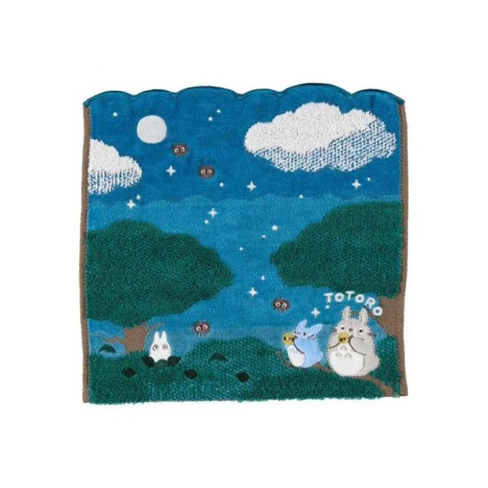 Mini Towel Under The Moon 25X25 Cm - My Neighbor Totoro