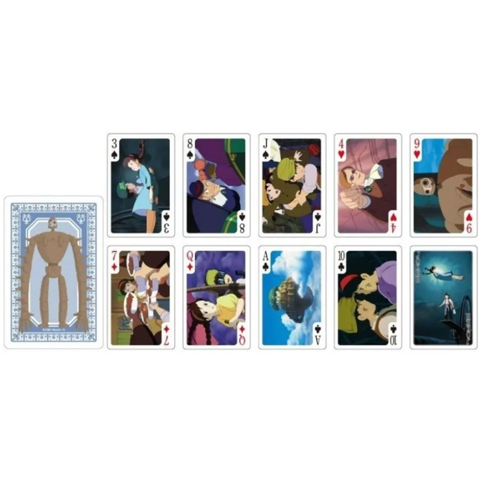 Movie Scenes Playing Cards - Castle In The Sky