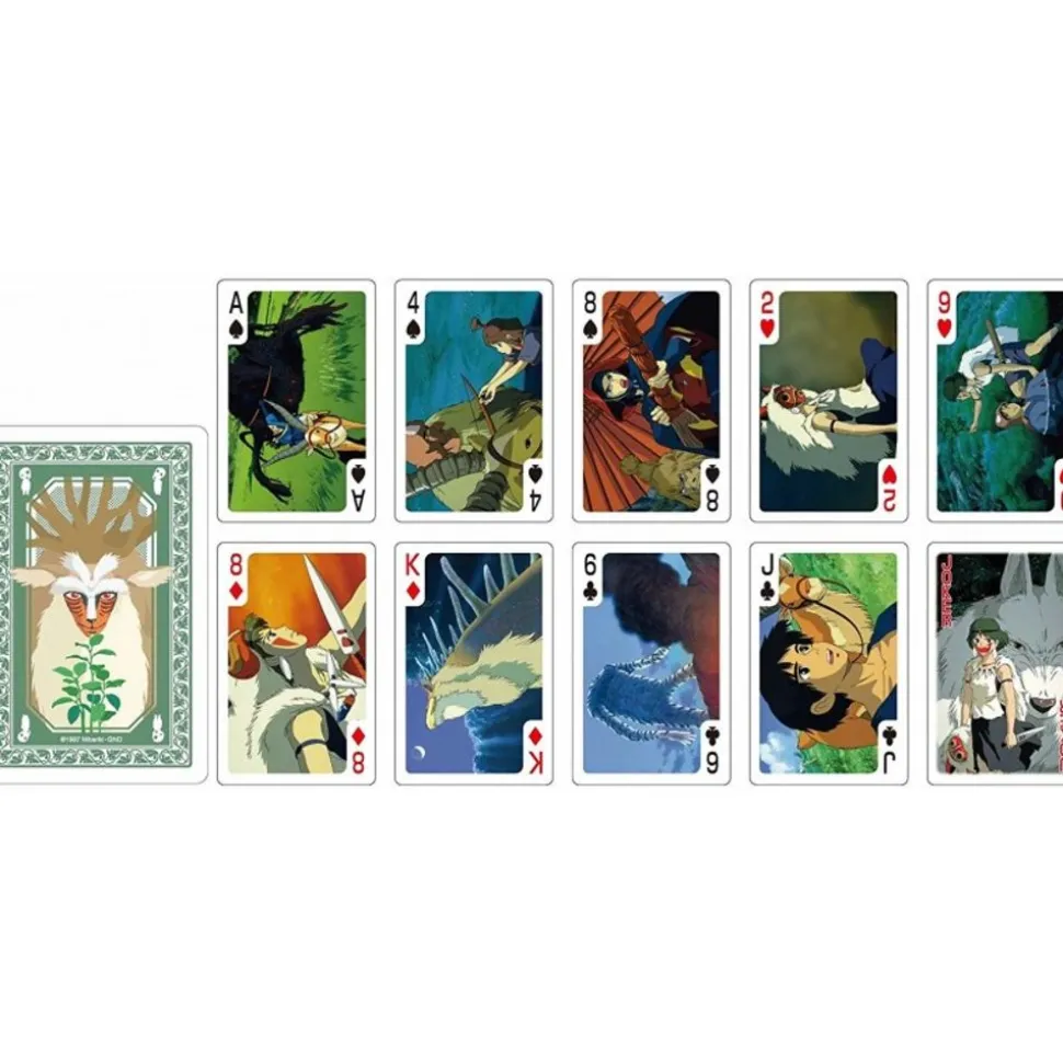 Movie Scenes Playing Cards - Princess Mononoke