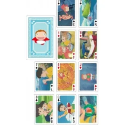 Movie Scenes Playing Cards - Ponyo On The Cliff