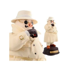 Music Box Marco In Trench Coat - Porco Rosso