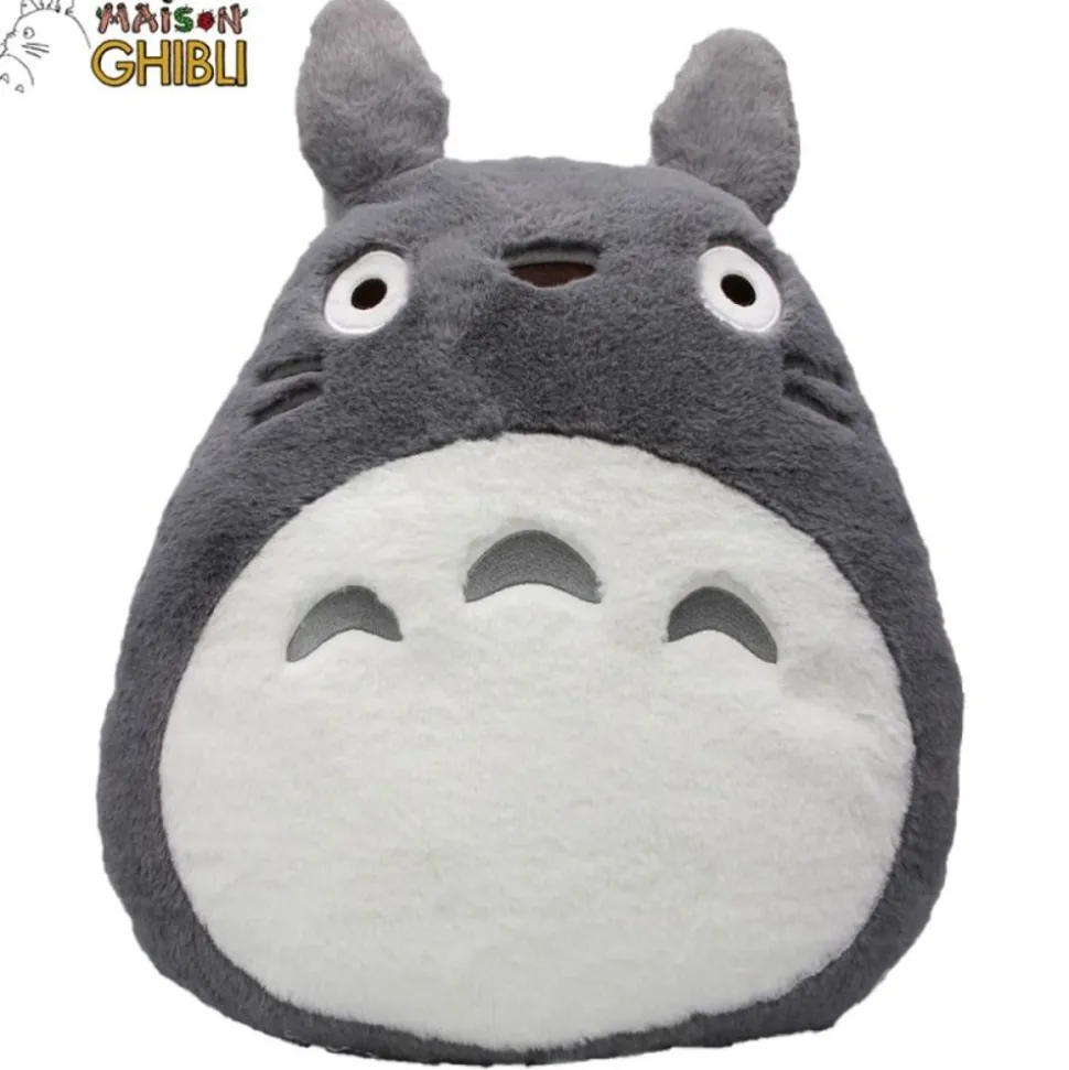 Nakayoshi Cushion Grey Totoro - My Neighbor Totoro