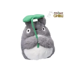 Nakayoshi Plush Big Totoro With Leaf - My Neighbor Totoro