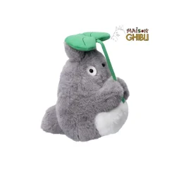 Nakayoshi Plush Big Totoro With Leaf - My Neighbor Totoro