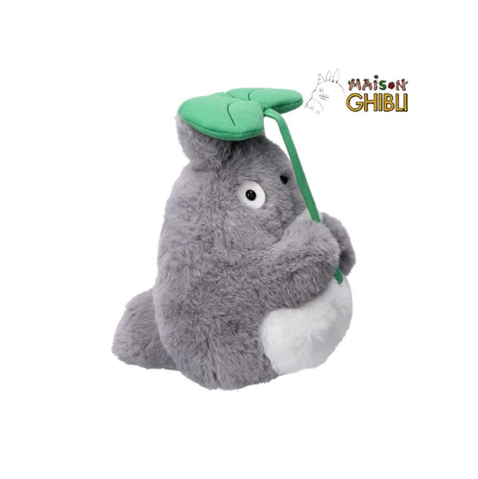 Nakayoshi Plush Big Totoro With Leaf - My Neighbor Totoro
