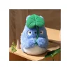 Nakayoshi Plush Medium Totoro With Leaf - My Neighbor Totoro