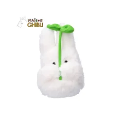 Nakayoshi Plush Small Totoro With Leaf - My Neighbor Totoro