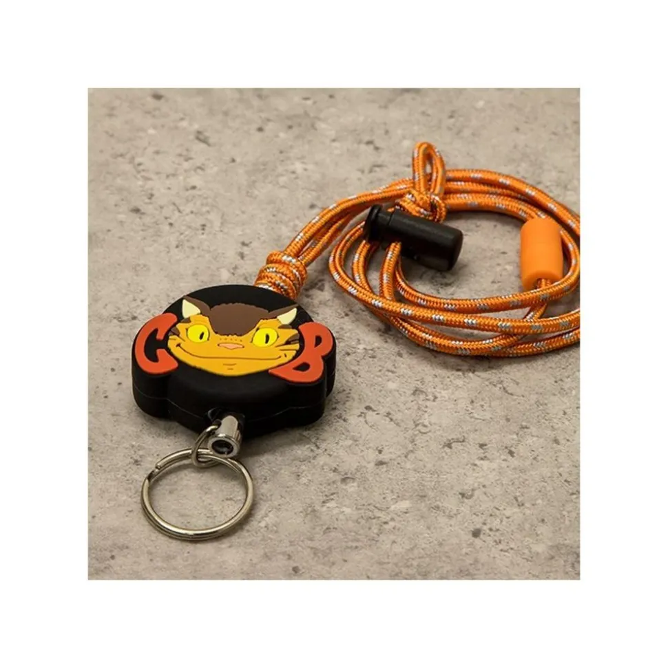Neck Strap With Reel Totoro Cat Bus- My Neighbor Totoro
