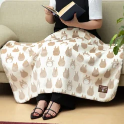 Opalised Blanket Totoro Silhouette 70X100 Cm - My Neighbor Totoro