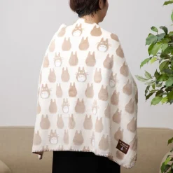 Opalised Blanket Totoro Silhouette 70X100 Cm - My Neighbor Totoro