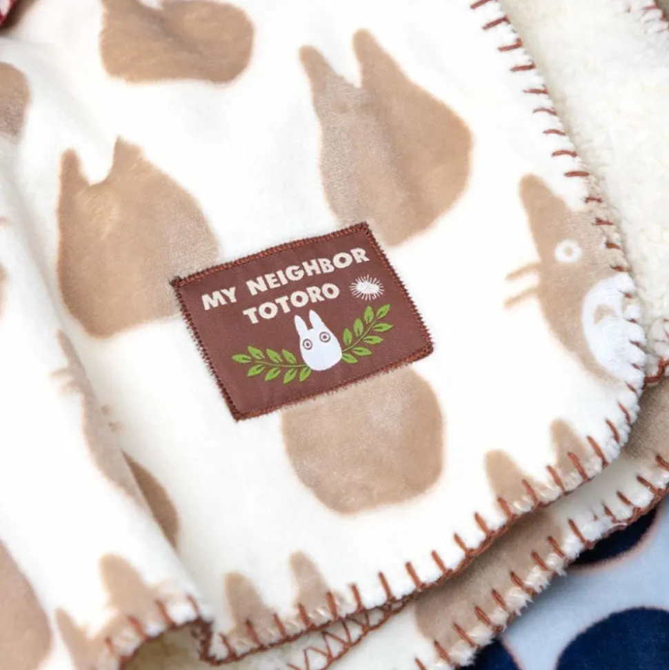 Opalised Blanket Totoro Silhouette 70X100 Cm - My Neighbor Totoro