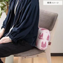 Opalised Block Cushion Soot Sprite Silhouette - My Neighbor Totoro