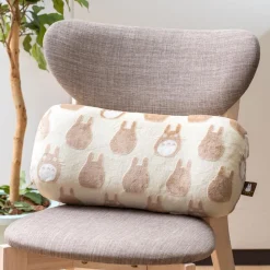 Opalised Block Cushion Totoro Silhouette - My Neighbor Totoro