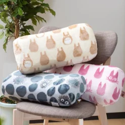 Opalised Block Cushion Totoro Silhouette - My Neighbor Totoro
