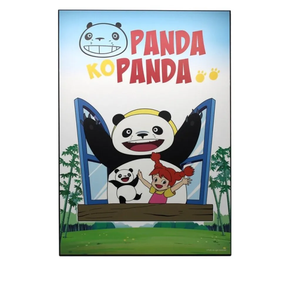 Panda Kopanda 01 - 35X50Cm Wood Panel