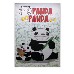 Panda Kopanda 02 - 35X50Cm Wood Panel