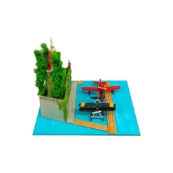 Paper Craft Adriano & Seaplane Fighter - Porco Rosso