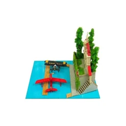 Paper Craft Adriano & Seaplane Fighter - Porco Rosso