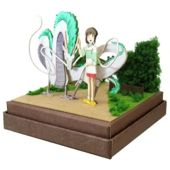 Paper Craft Haku Dragon & Chihiro - Spirited Away