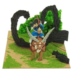 Paper Craft Howl'S Ashitaka In The Forest - Princess Mononoke