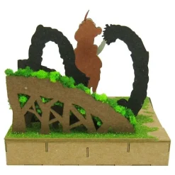 Paper Craft Howl'S Ashitaka In The Forest - Princess Mononoke
