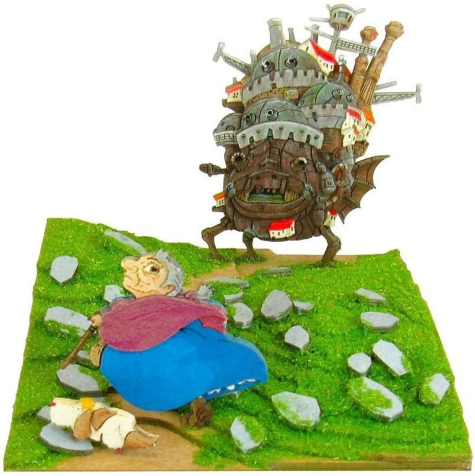 Paper Craft Howl'S Castle & Sophie - Howl'S Moving Castle