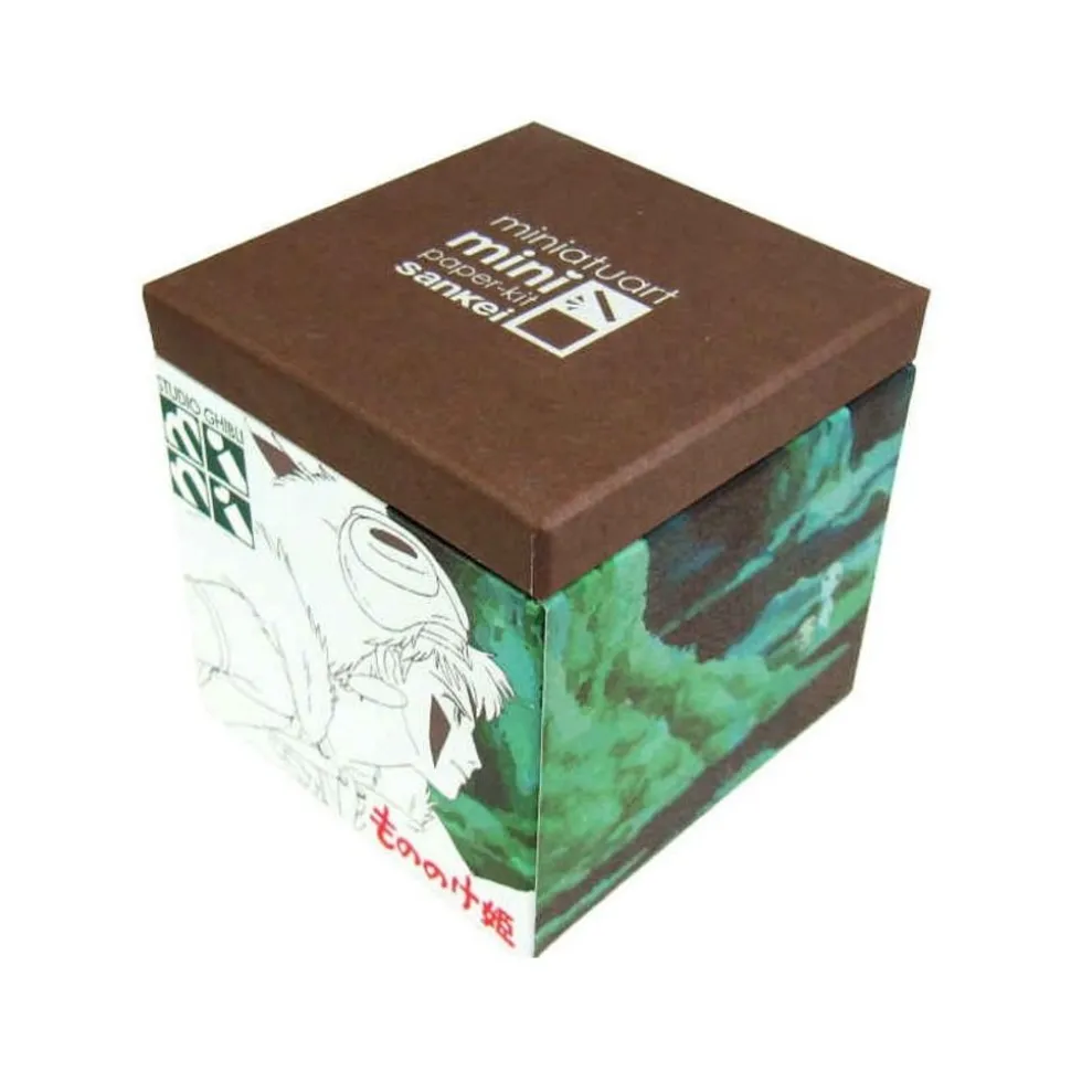Paper Craft San And Moro Under The Moon - Princess Mononoke