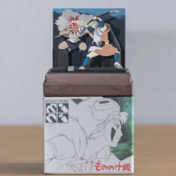 Paper Craft San Fighting - Princess Mononoke