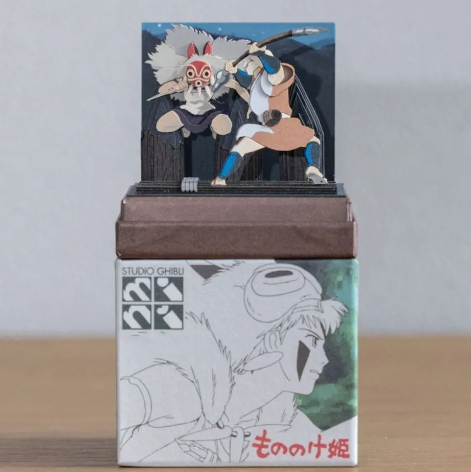 Paper Craft San Fighting - Princess Mononoke