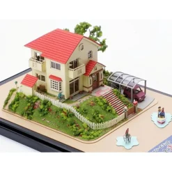 Paper Craft Sosuke & Ponyo'S House - Ponyo On The Cliff