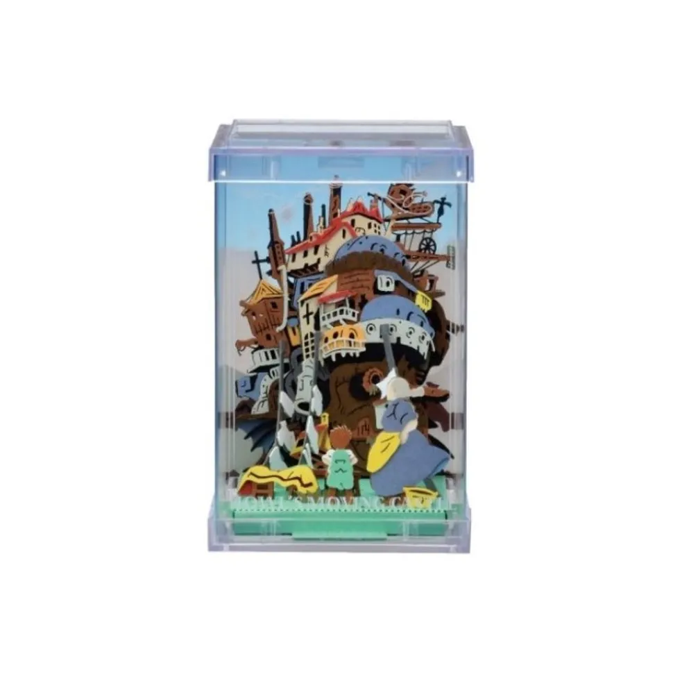 Paper Theater Cube Laundry Day - Howl'S Moving Castle