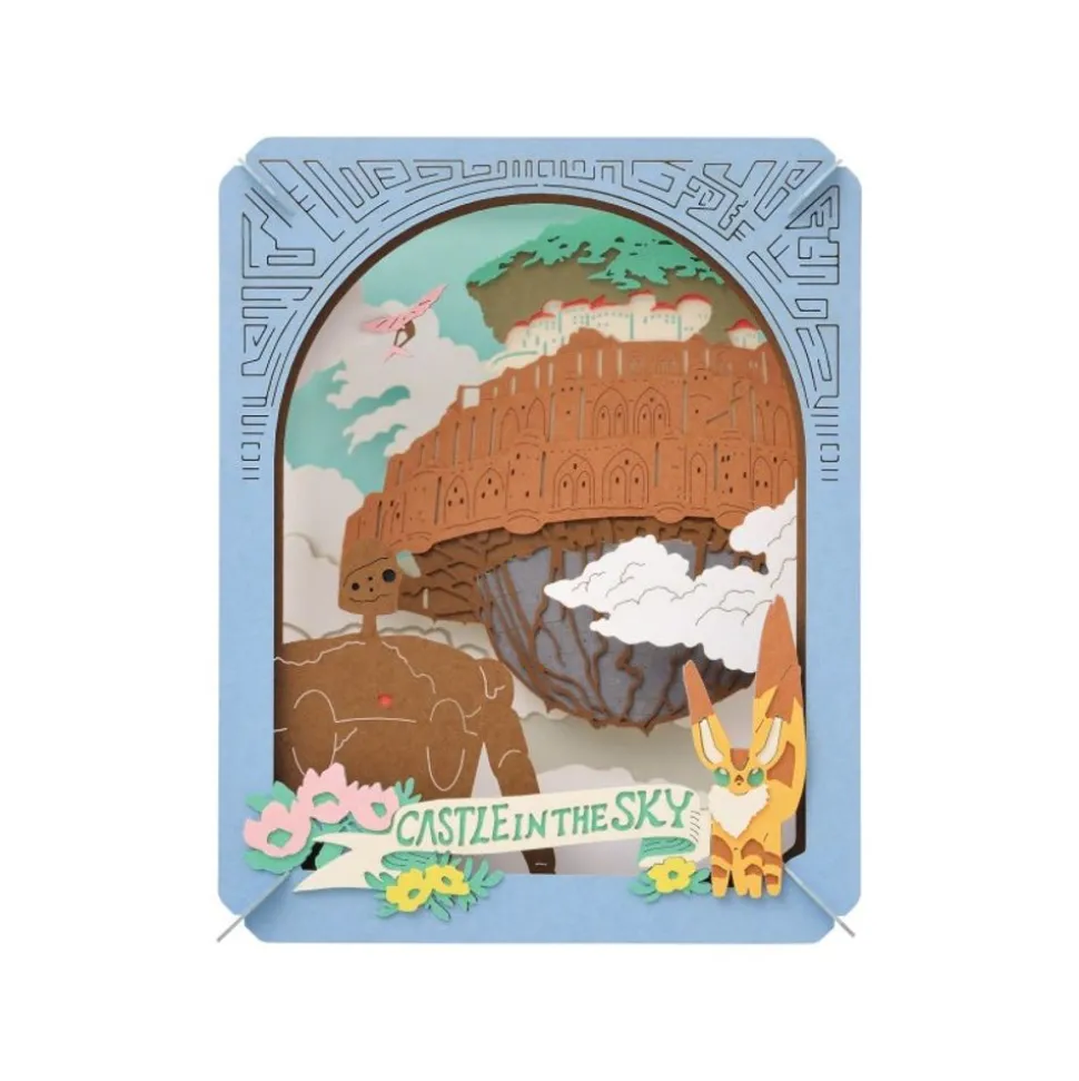 Paper Theater Series Behind The Clouds - Castle In The Sky