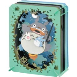 Paper Theatre Totoro Under The Moon - My Neihgbor Totoro
