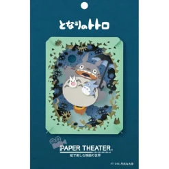 Paper Theatre Totoro Under The Moon - My Neihgbor Totoro