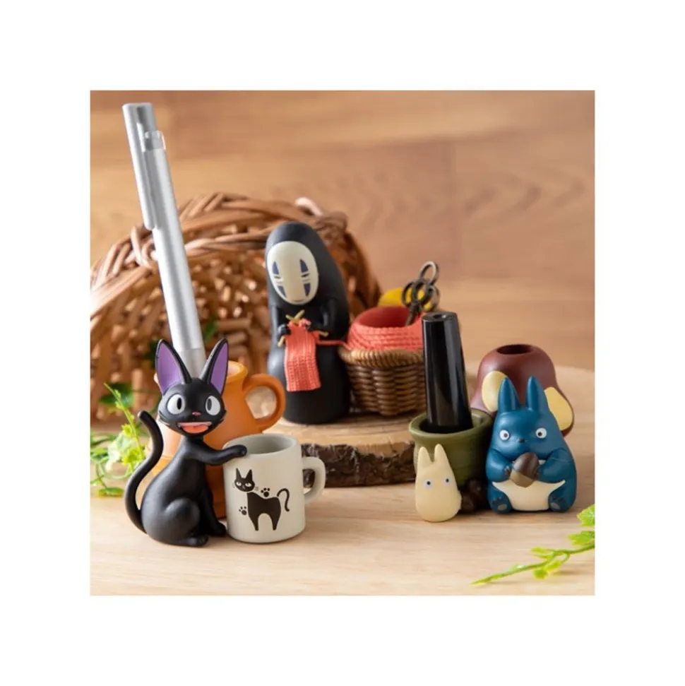 Pencil Holder Figurine No Face Knitting - Spirited Away
