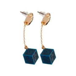 Pierced Earrings Accessory Series Volucite Crystal & Keystone - Castl