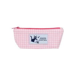 Pink Checkered Pencil Case - Kiki'S Delivery Service