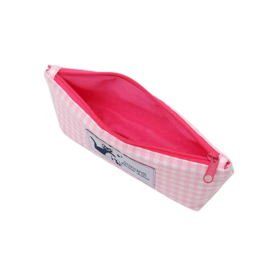 Pink Checkered Pencil Case - Kiki'S Delivery Service