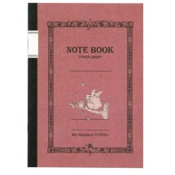 Pink Notebook Totoro 125 X 176 Mm - Mu Neighbor Totoro